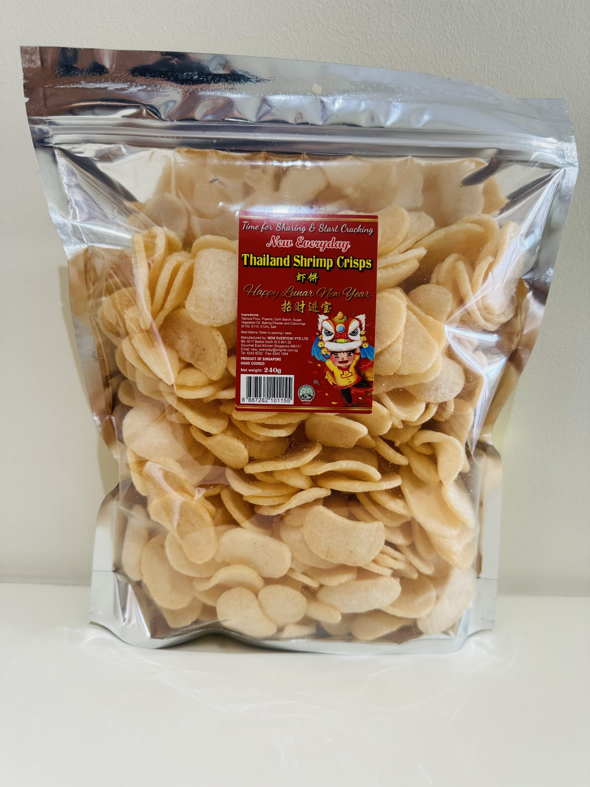 Thai Shrimp Crisps Orginal 240g